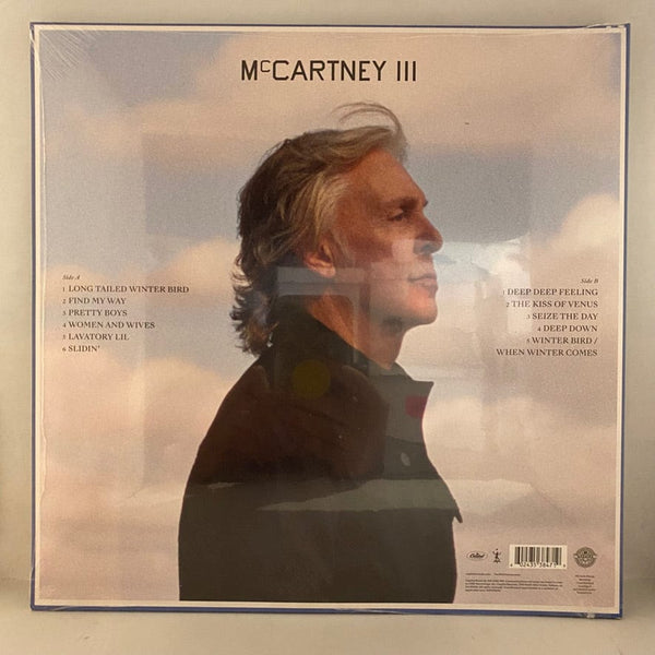 Used Vinyl Paul McCartney – McCartney III LP USED NOS STILL SEALED Pink Vinyl Newbury Comics J040724-04