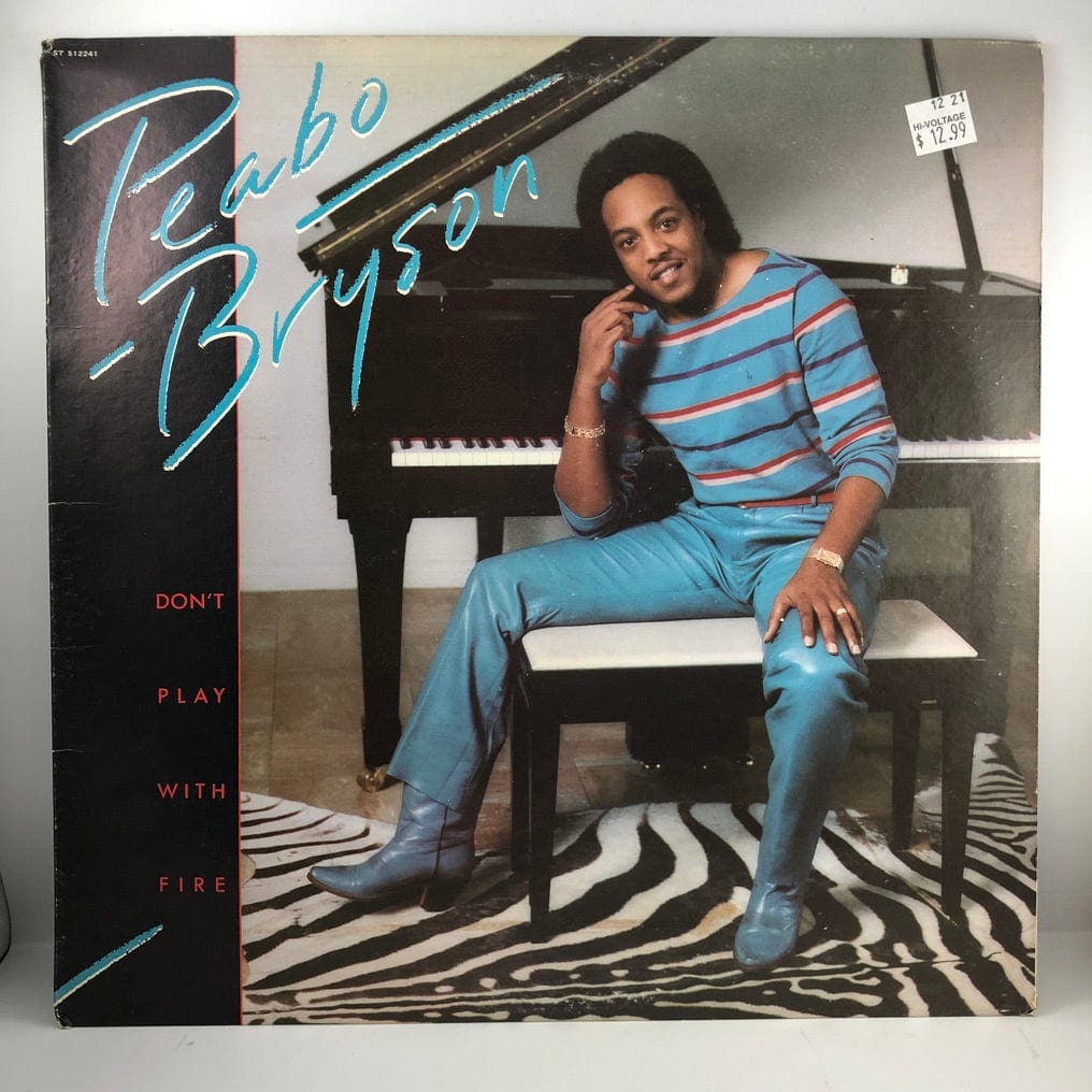 Peabo Bryson - Don't Play With Fire LP VG+/VG++ USED – Hi-Voltage