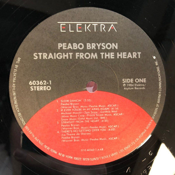 Used Vinyl Peabo Bryson - Straight From the Heart LP VG++/VG++ USED I121921-016