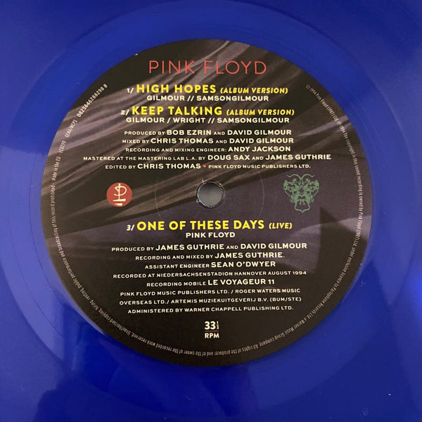 Used Vinyl Pink Floyd – The Division Bell Deluxe Edition 3LP Box Set USED VG+/G+ w/ CD Blu-Ray 2x7" J021524-01