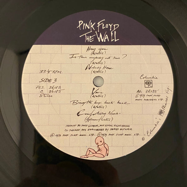 Used Vinyl Pink Floyd – The Wall 2LP USED NM/VG+ 1979 Pressing J120723-05
