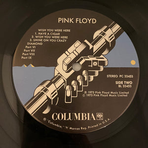 Used Vinyl Pink Floyd – Wish You Were Here LP USED NM/VG 1975 Pressing J092924-03