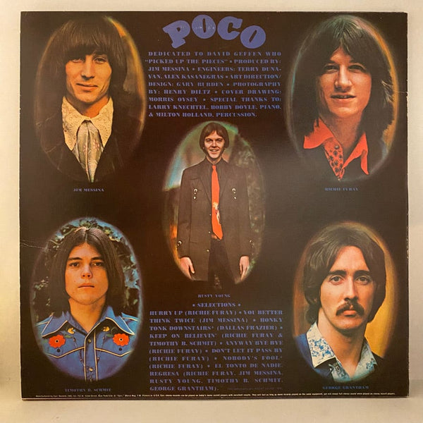 Used Vinyl Poco – Poco LP USED VG++/VG+ 1973 Pressing J092824-11