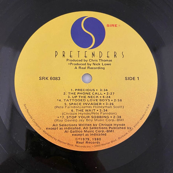 Used Vinyl Pretenders – Pretenders LP USED VG++/VG++ 1980 Pressing J070124-01
