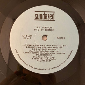 Used Vinyl Pretty Things – S.F. Sorrow LP USED NM/VG+ 2008 Sundazed Pressing J081824-05