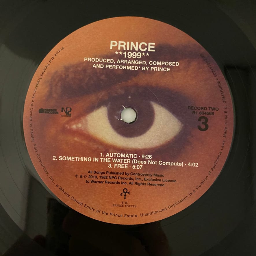 Prince - 1999 : Rare & Collectible Vinyl Record :: audiophileusa