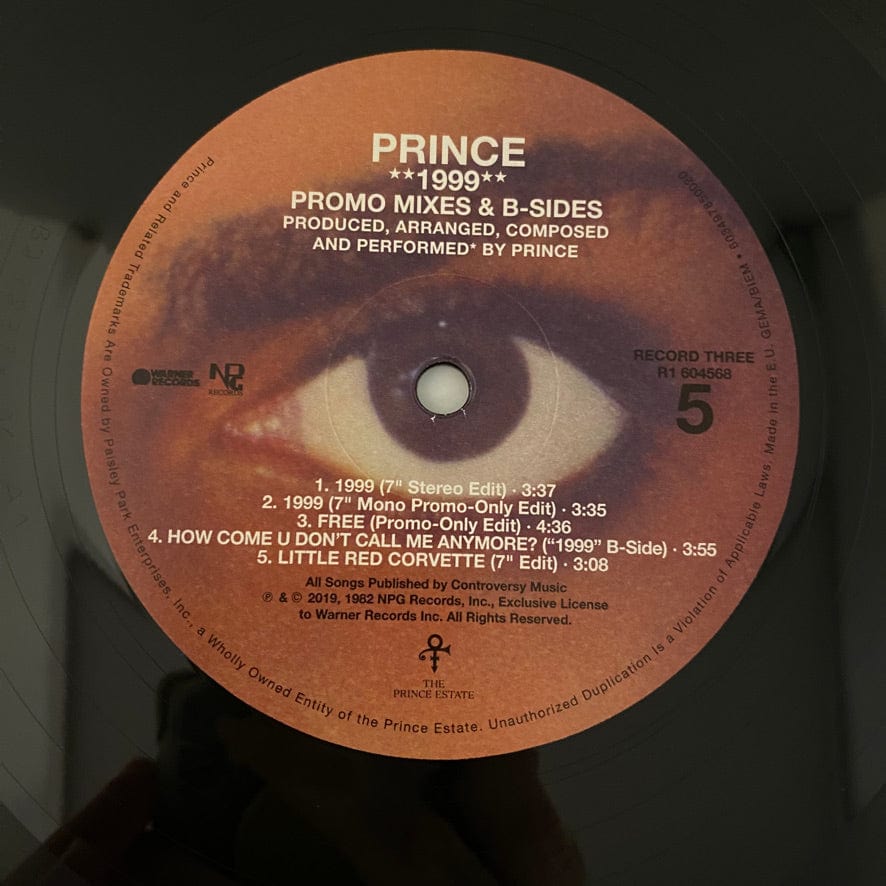 Prince – 1999 10LP USED NM/VG Deluxe Edition Box Set w/ DVD