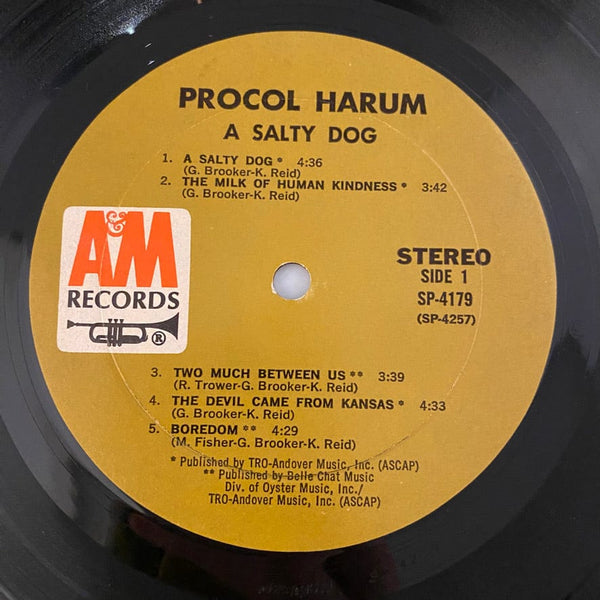 Used Vinyl Procol Harum – A Salty Dog LP USED VG+/VG J031223-10