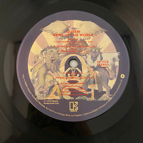 Used Vinyl Queen – News Of The World LP USED NM/VG+ 1977 Pressing J062924-08