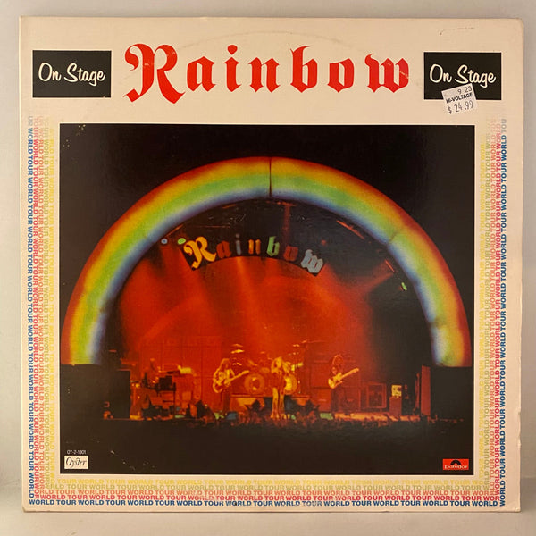 Used Vinyl Rainbow – On Stage 2LP USED NM/VG+ J091723-20