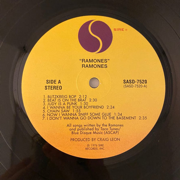 Used Vinyl Ramones – Ramones LP USED VG+/VG 2001 Pressing J081824-16