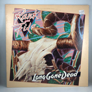 Used Vinyl Rank and File - Long Gone Dead LP VG++/VG+ USED I030722-006