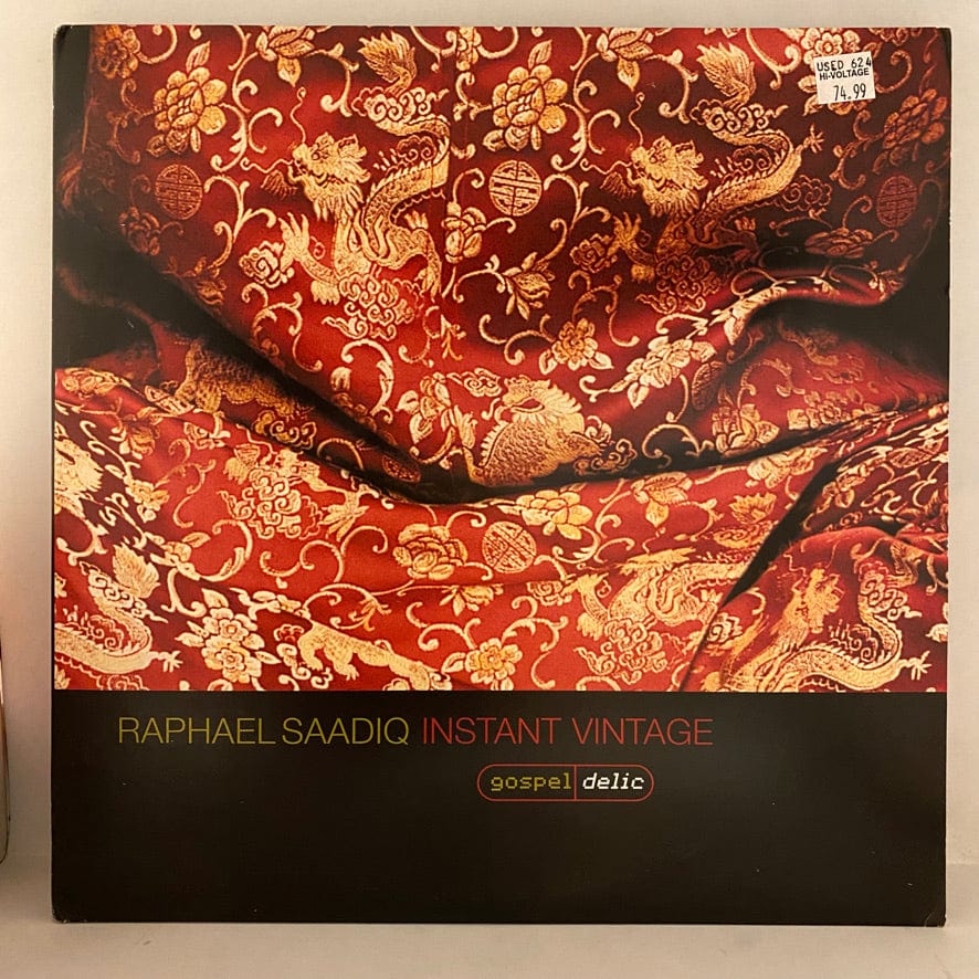 Raphael Saadiq – Instant Vintage 2LP USED VG++/VG+ 2002 Promo Copy