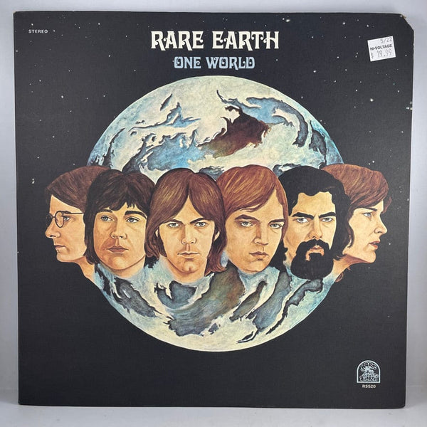 Used Vinyl Rare Earth - One World LP VG++/VG++ VINYL USED W051322-05