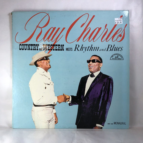 Used Vinyl Ray Charles - Country and Western Meets Rhythm and Blues LP VG++-NM USED 9075