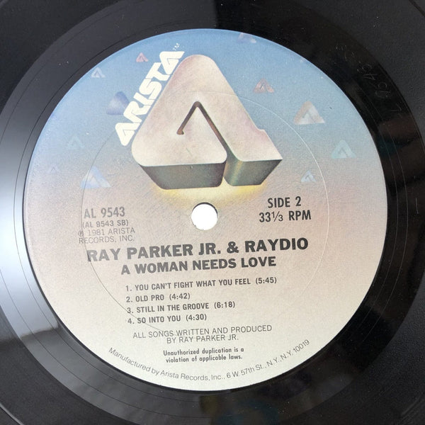Used Vinyl Ray Parker Jr. - A Woman Needs Love LP VG++-NM USED 9443