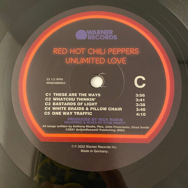 Used Vinyl Red Hot Chili Peppers – Unlimited Love 2LP USED VG++/NM J100922-04