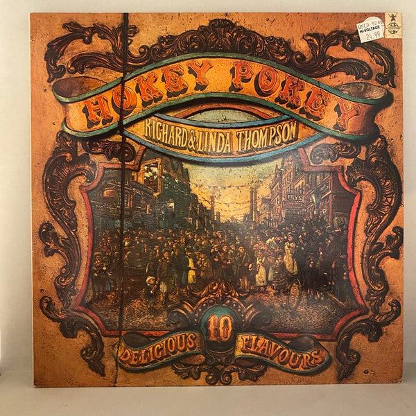 Used Vinyl Richard & Linda Thompson – Hokey Pokey LP USED VG++/VG++ 1983 Pressing J101324-10