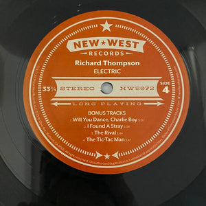 Used Vinyl Richard Thompson – Electric 2LP USED NM/VG++ J101324-05