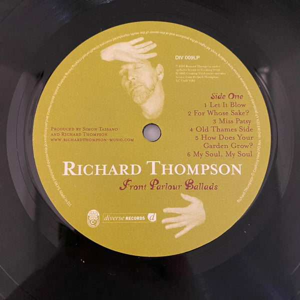 Used Vinyl Richard Thompson – Front Parlour Ballads LP USED VG++/NM J101324-13