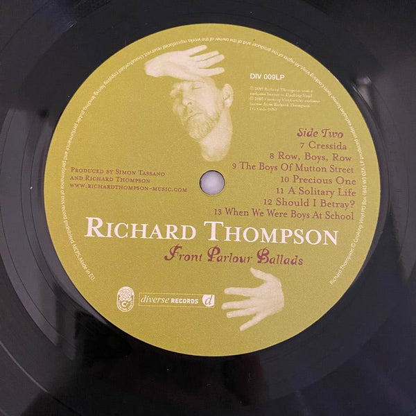 Used Vinyl Richard Thompson – Front Parlour Ballads LP USED VG++/NM J101324-13