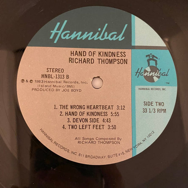 Used Vinyl Richard Thompson – Hand Of Kindness LP USED NM/VG++ 1983 Pressing J101324-07