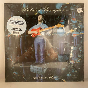 Used Vinyl Richard Thompson – Mirror Blue 2LP USED NOS STILL SEALED 2021 Clear Vinyl J101324-12