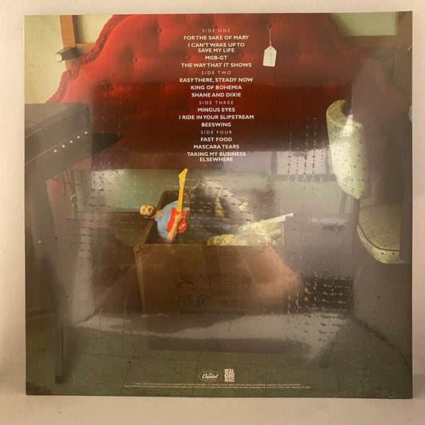 Used Vinyl Richard Thompson – Mirror Blue 2LP USED NOS STILL SEALED 2021 Clear Vinyl J101324-12