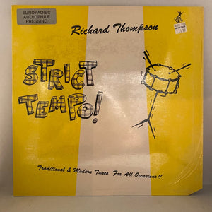 Used Vinyl Richard Thompson – Strict Tempo! LP USED VG++/VG+ 1983 Pressing J101324-06