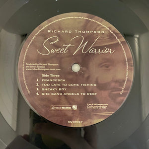 Used Vinyl Richard Thompson – Sweet Warrior 2LP USED NM/VG++ 2007 Pressing J101324-20