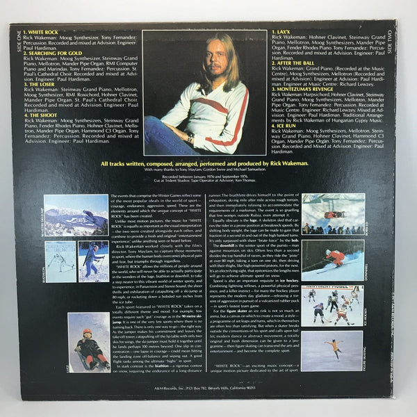 Used Vinyl Rick Wakeman - White Rock: Innsbruck Winter Games Soundtrack LP VG+-VG+ USED 3452