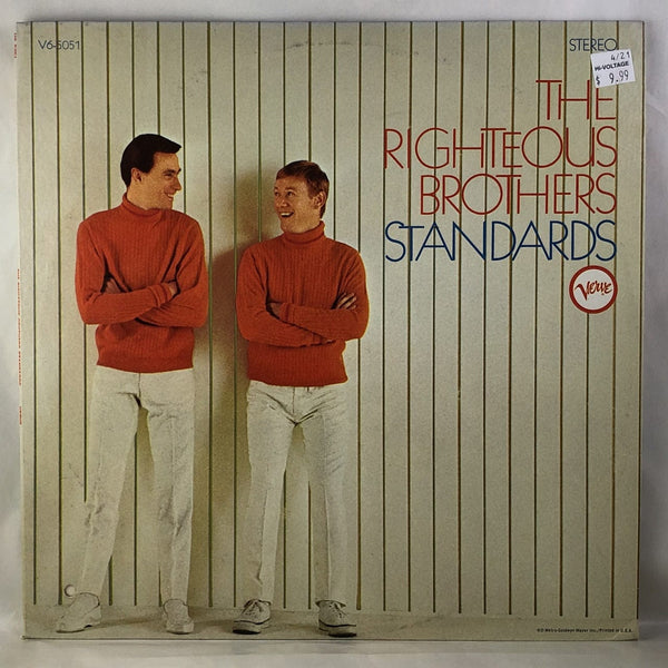 Used Vinyl Righteous Brothers - Standards LP NM-VG++ USED 12581