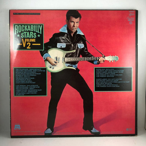 Used Vinyl Rockabilly Stars Volume 2 2LP VG++/VG UK Import USED I030822-002