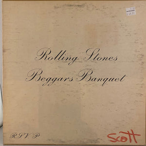 Used Vinyl Rolling Stones – Beggars Banquet LP USED VG++/G J092522-09
