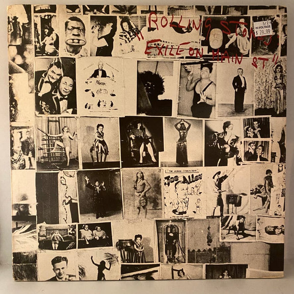 Used Vinyl Rolling Stones – Exile On Main St 2LP USED VG+VG+ 1972 Pressing w/ Postcards J060224-16