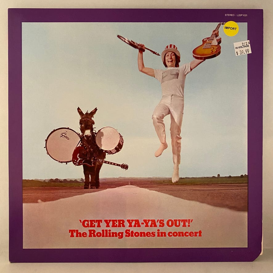 Rolling Stones – Get Yer Ya-Ya's Out! (The Rolling Stones In Concert) LP  USED NM/VG+ Japanese Pressing