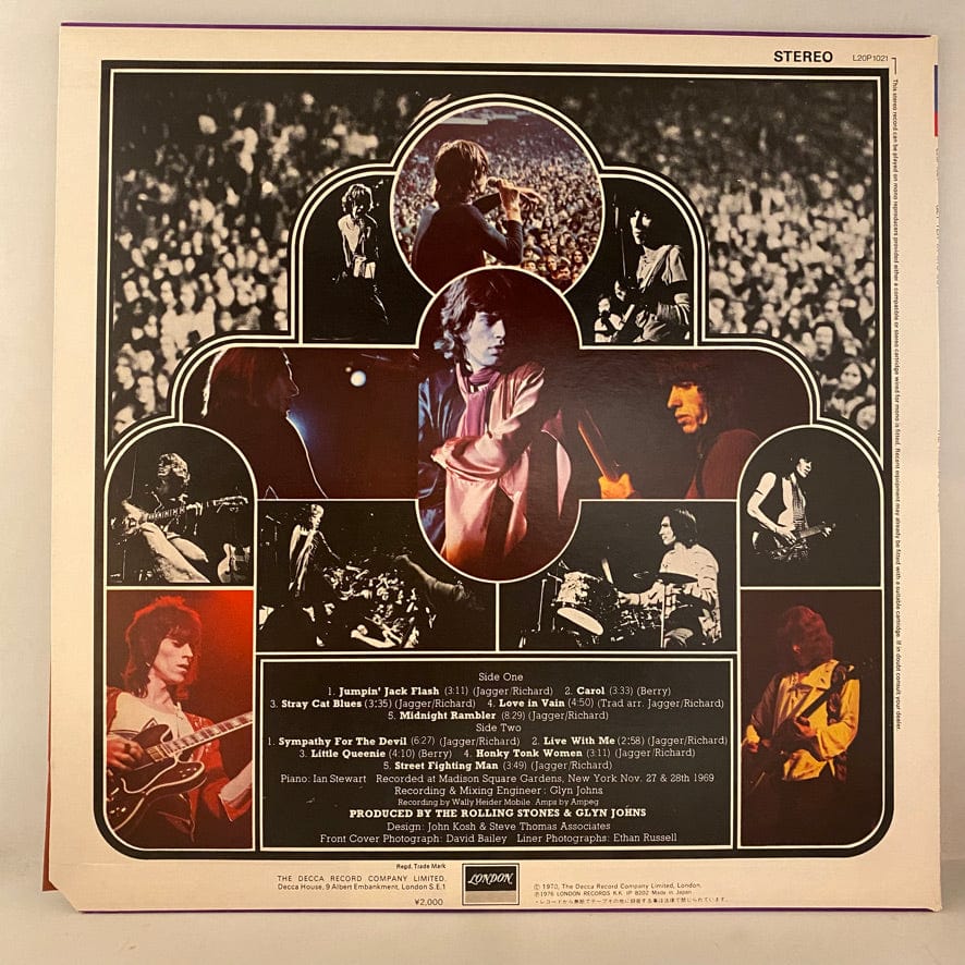 Rolling Stones – Get Yer Ya-Ya's Out! (The Rolling Stones In Concert) –  Hi-Voltage Records