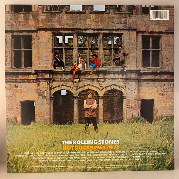 Used Vinyl Rolling Stones – Hot Rocks 1964-1971 2LP USED NM/NM Clear Vinyl 180 Gram J080924-05