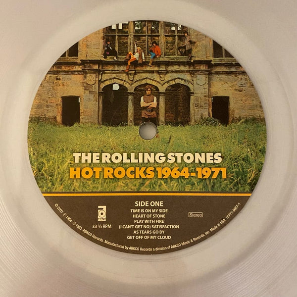 Used Vinyl Rolling Stones – Hot Rocks 1964-1971 2LP USED NM/NM Clear Vinyl 180 Gram J080924-05