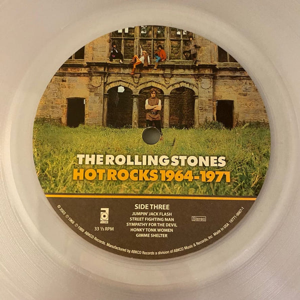 Used Vinyl Rolling Stones – Hot Rocks 1964-1971 2LP USED NM/NM Clear Vinyl 180 Gram J080924-05