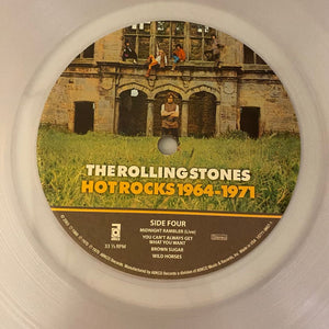Used Vinyl Rolling Stones – Hot Rocks 1964-1971 2LP USED NM/NM Clear Vinyl 180 Gram J080924-05