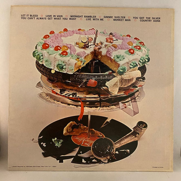 Used Vinyl Rolling Stones – Let It Bleed LP USED VG++/VG++ 1969 Pressing 062924-03