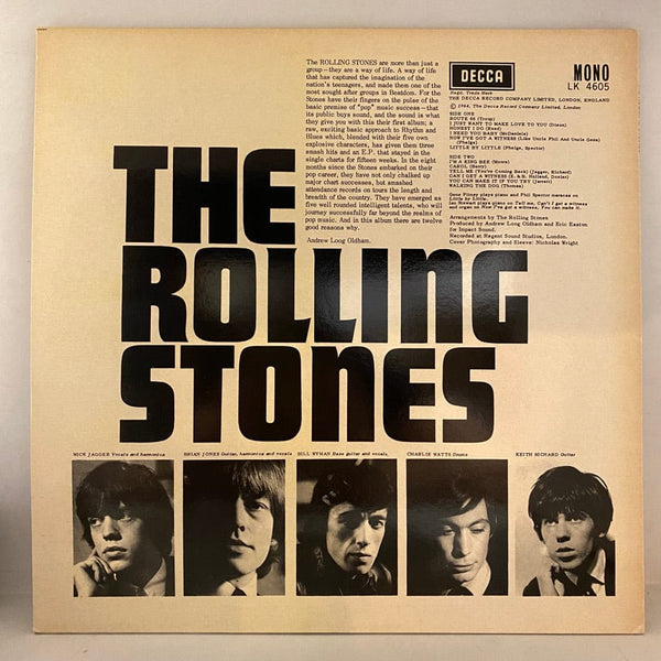 Used Vinyl Rolling Stones – The Rolling Stones LP USED NM/VG+ UK Pressing J080224-10