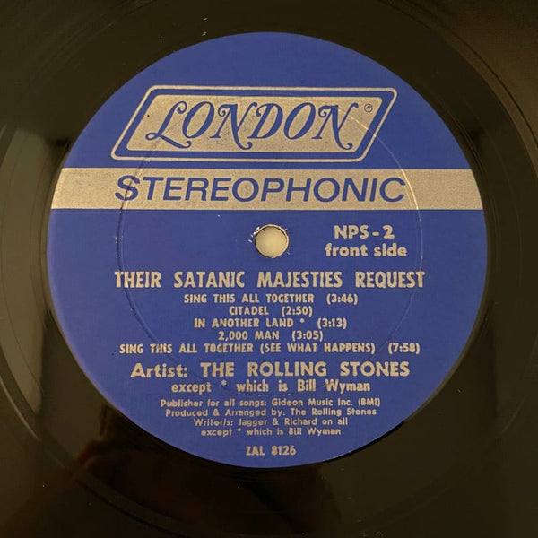 Used Vinyl Rolling Stones – Their Satanic Majesties Request LP USED VG++/VG J091123-06
