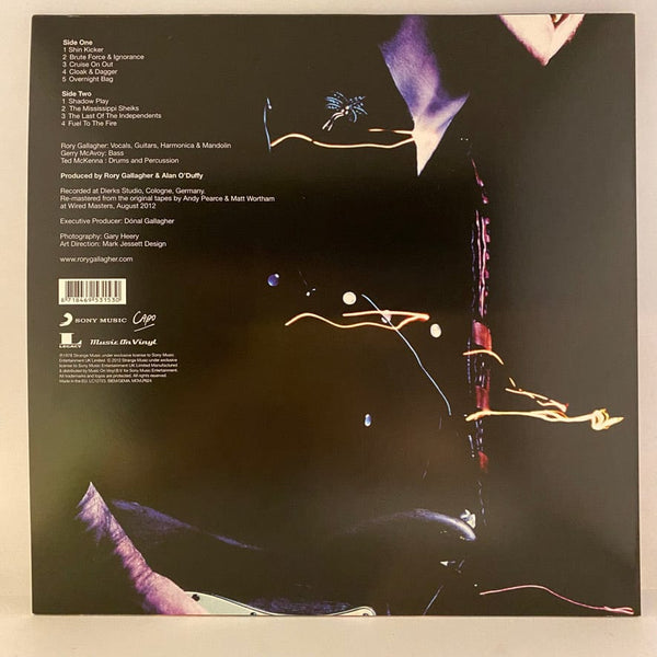 Used Vinyl Rory Gallagher – Photo-Finish LP USED VG++/VG++ 180 Gram J071323-16