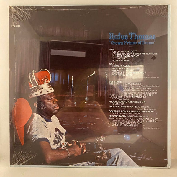 Used Vinyl Rufus Thomas – Crown Prince Of Dance LP USED NOS STILL SEALED J110323-03