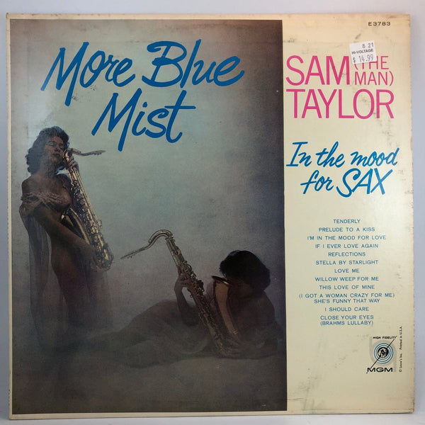 Used Vinyl Sam "The Man" Taylor - More Blue Mist: In the Mood for Sax LP NM/VG+ USED 14467