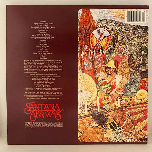 Used Vinyl Santana – Abraxas LP USED NM/VG++ J071424-05