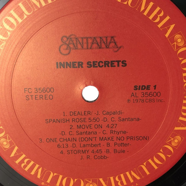 Used Vinyl Santana - Inner Secrets LP VG++-VG++ USED 12835