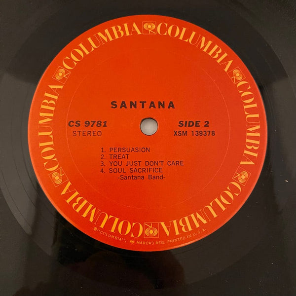 Used Vinyl Santana – Santana LP USED VG++/VG 1970 Pressing J071424-06